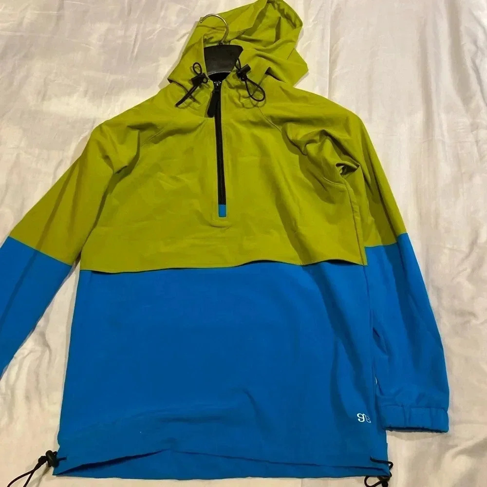Hooded Jacket - Lightweight Parka 1/4 zip for Women Size XS Albion